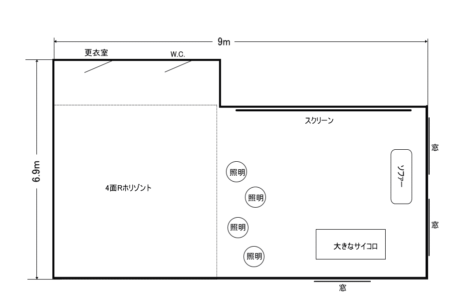 Studio Pico Floor Plan